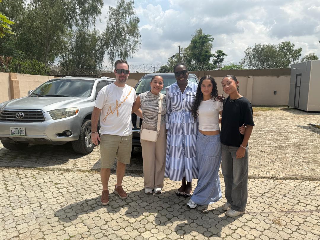 A Heartwarming Visit by Ronny Sæther, Leandra Orquidea, and Daughters to Safe Haven Foundation.